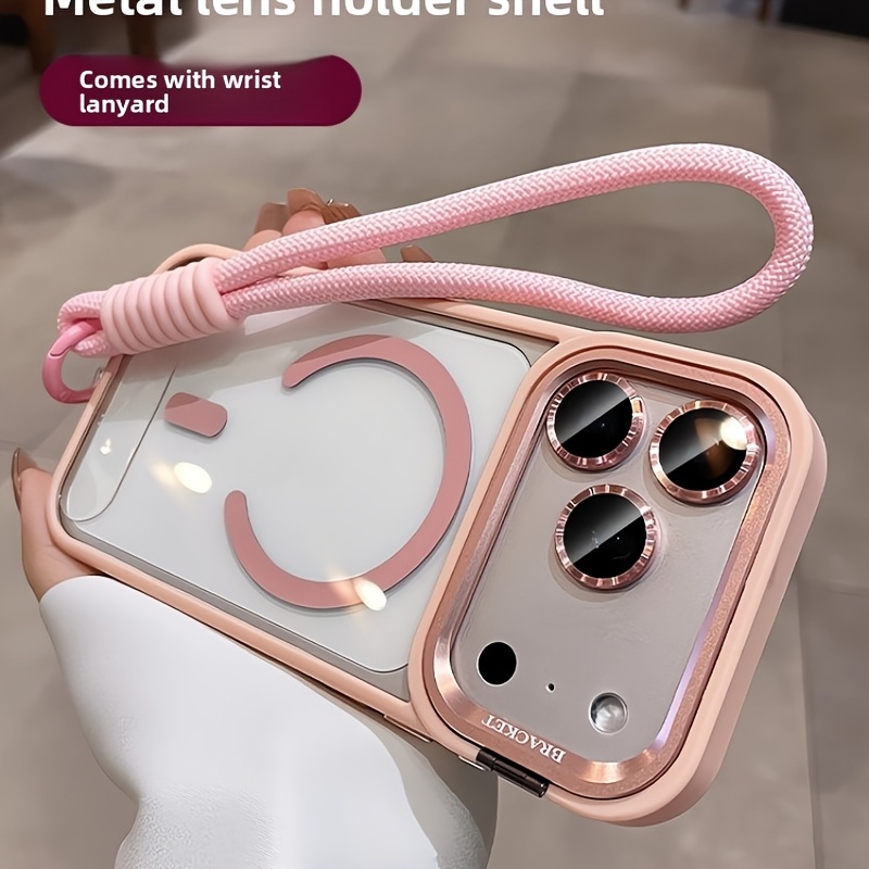 Camera Wrist Strap - Магнитный акриловый чехол для телефона с