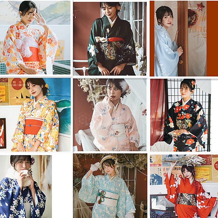 Photography Japanese - Традиционный японский кимоно-костюм для косплея в