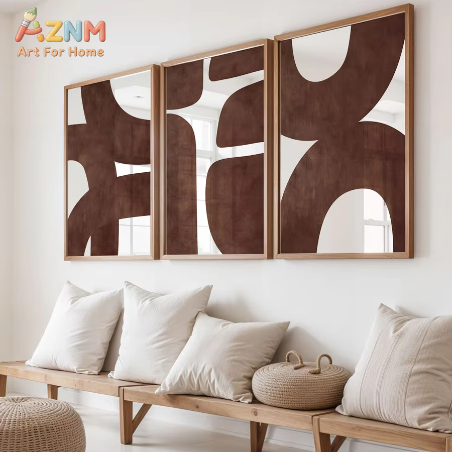 AZNM, набор из 3 картин на хол – обзор и цена Photography Geometry